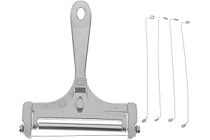 1 Set Cheese Slicing Tool, Kitchen Gadgets Household Stainless Steel Planer, Wire...