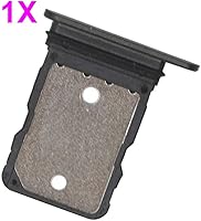 Vista 6 de Soporte de bandeja de tarjeta SIM de repuesto para Google Pixel 6 5G GB7N6 G9S9B versión 2021 de 6.4 pulgadas (negro tormentoso)