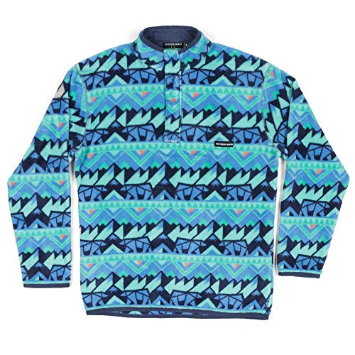 Image of Navy Mint Pullover by Southern Marsh