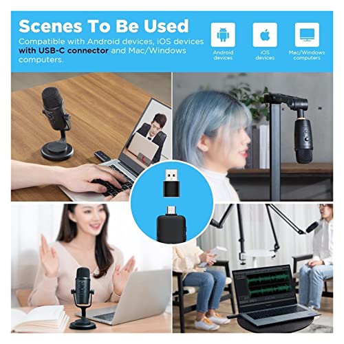 Microphone de streaming sans fil USB pour PC et ordinateur portable - 7