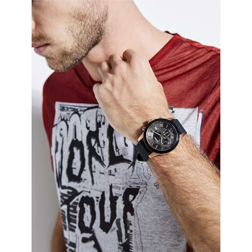 Image of Guess Men's Analog Dress Watch| Stainless Steel Case| 50M Water Resistance