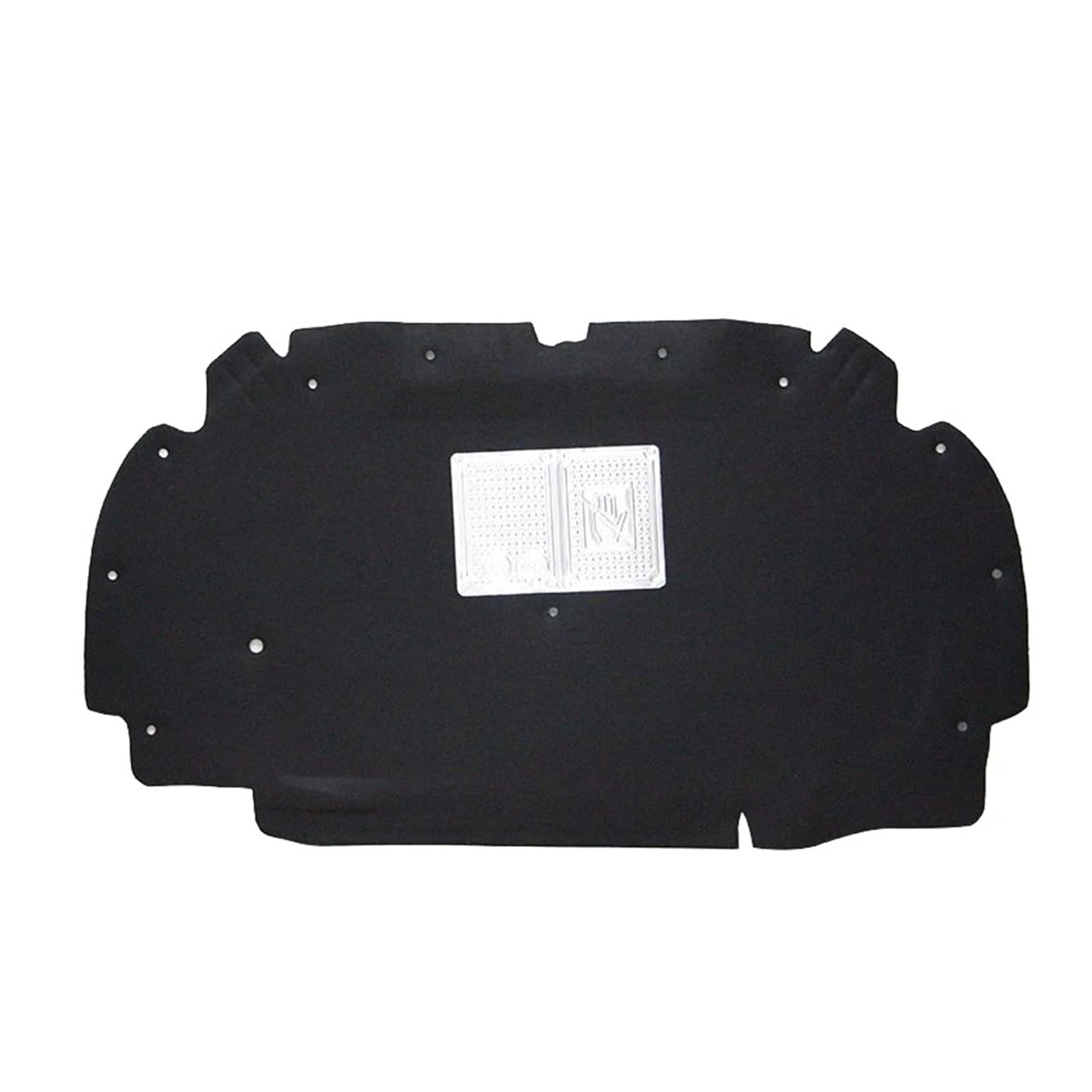 for Citroen for C5 RD TD for MK2 2008~2019 Car Thermal Insulation Hood Sound Pad Soundproof Fireproof Covers Accessories Engine Heat Insulation Pad(B)