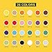 Arrtx Acrylic Paint Markers 24 Colors Marker Pens for DIY Craft Art Supplies, Canvas Painting, Rocks, Wood, Glass, Mug, Metal, Fabric Painting, Fabric, Ceramic