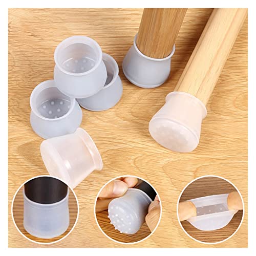 Protège pieds universel silicone élastique anti-bruit blanc - 3