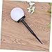 DOITOOL 2pcs Solar Ground Lamp Bulb Lamp Lampara Solar para Ground Lights for Outside LED Decor Outdoor Tool