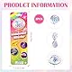 Yooyan 3 Stück Rainbow Twirler, Magic Rainbow Spinner, Regenbogen Spinner, Regenbogen Twirler für Partys, Festivals und Kinder Erwachsene Coole Tanzrequisite