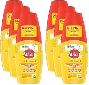 Autan Multi-Insektenschutz Pumpspray 6er Set