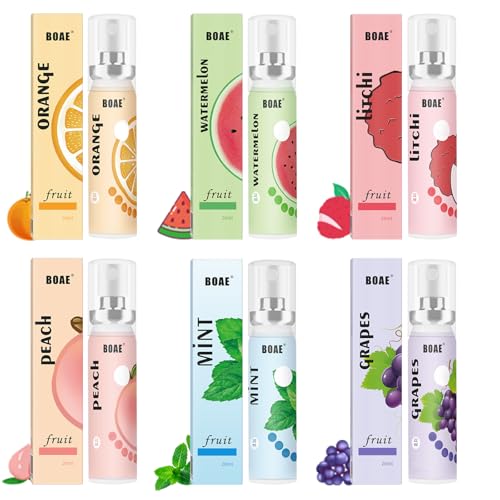 TINGTING 6 Stück Mundspray mit Fruchtgeschmack 22 ml Atemerfrischer Mundspray Gegen Mundgeruch Tragbares Spray Mundspray Gegen Mundgeruch Mundspray für Zähne Aufhellen Zahnpasta Teeth Mundwasser
