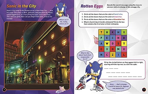 Image of Sonic Prime Sticker & Activity Book: Includes 40+ stickers