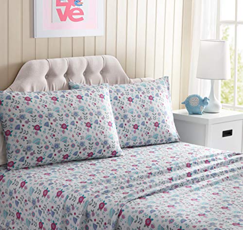 Kute Kids Super Soft Sheet Set – Flowers – Includes Pillowcase(s) Available in