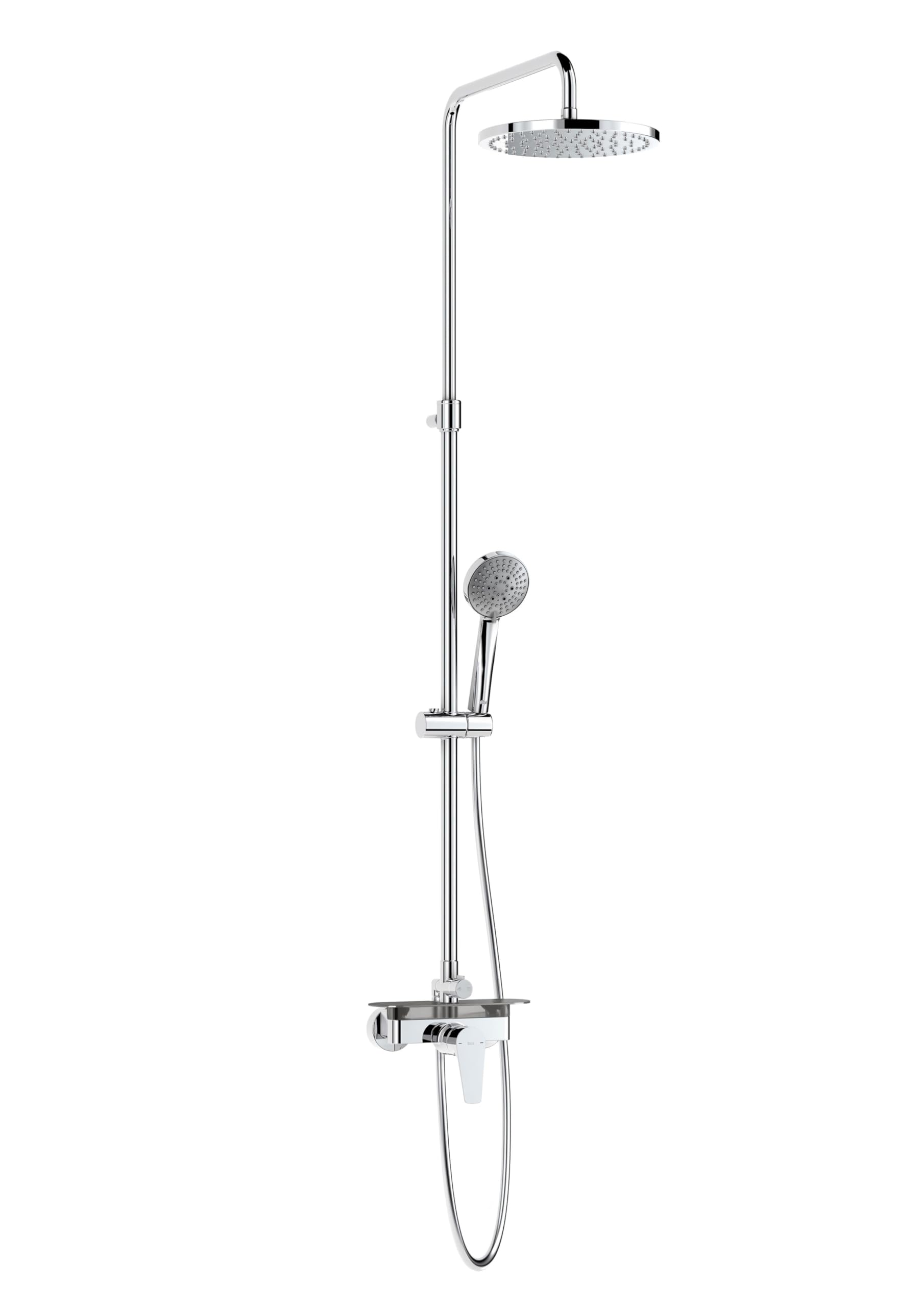 Roca,Even-T,Columna de ducha monomando con repisa,A5A9790C00
