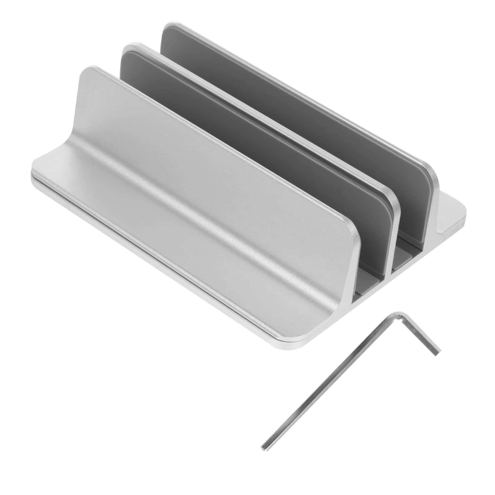 ABOOFAN Soporte para Laptop Estendal Vertical Aleación De Aluminio Almacenamiento Rejilla Vertical