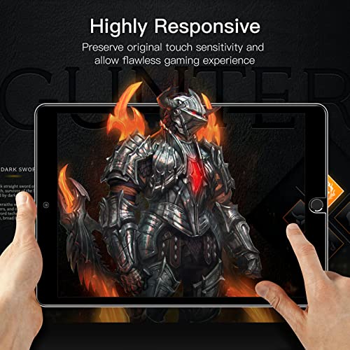 Jetech Privacy Screen Protector For Ipad 10.2-Inch (9Th/8Th/7Th Generation, 2021/2020/2019), Anti-Spy Tempered Glass Film, 1 Pack #TOP4