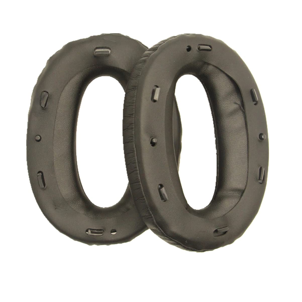 Mobestech Accesorios para Auriculares 3 Pares Cojín De Almohadillas para Los Oídos Almohadillas De Reemplazo para Los Oídos Almohadillas De Cuero Proteico Reemplazar Estuche De Cuero