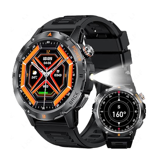 Reloj deportivo inteligente con GPS y pantalla IPS para exteriores IP68