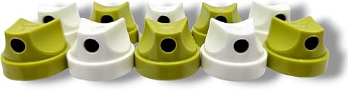 Rusto - Tapas de repuesto para latas hembra (paquete de 10)