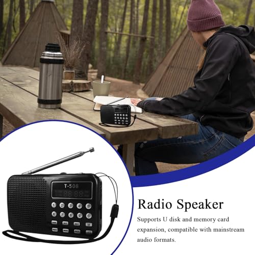 Radio AM/FM portable avec haut-parleur pour briser le silence - 7