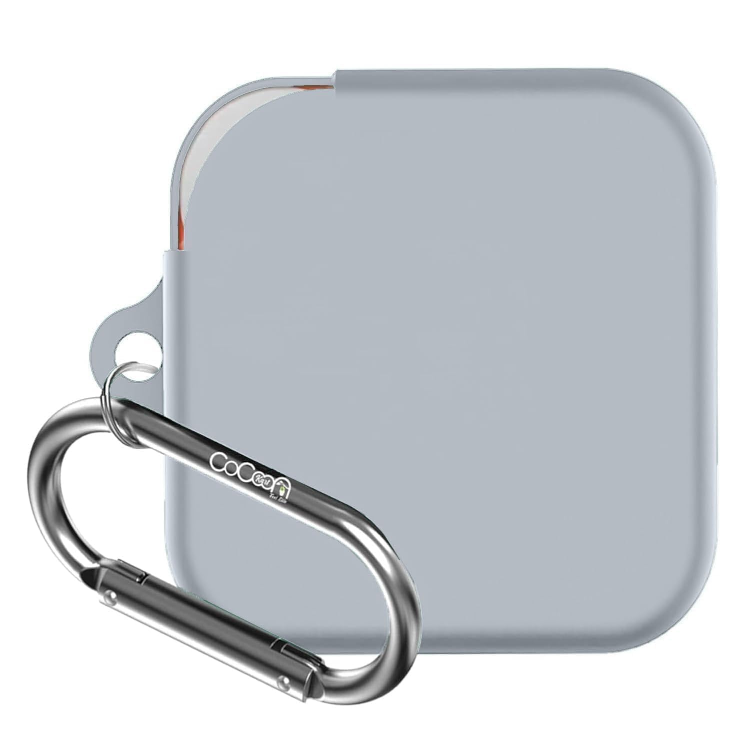 cocoonkart silicone case cover for cmf by nothingg buds 2a (grey)
