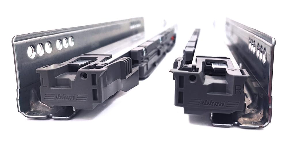Coppia guida per cassetto LEGRABOX con Blumotion S, portata 40 Kg Blum - 300 mm