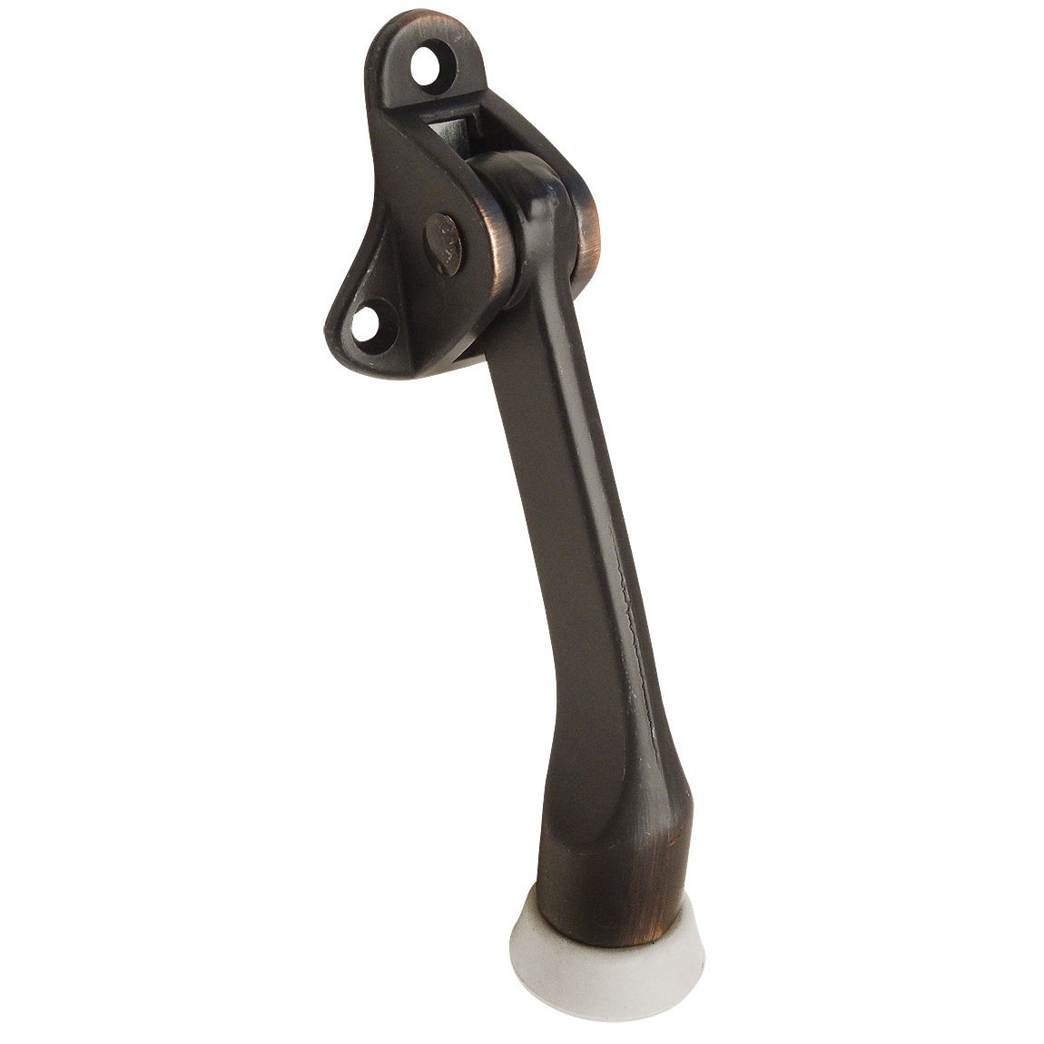 Snapklik.com : Oil Rubbed Bronze Heavy Duty Kick Down Door Stop : 53812