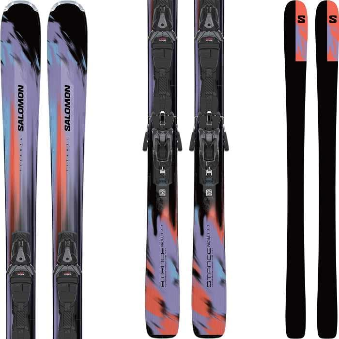 Amazon | サロモン スキー板 2026 SALOMON STANCE PRO 86 + MI12 GW