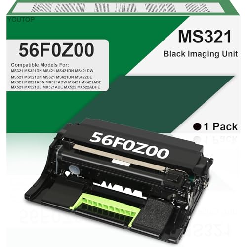 Unité de tambour 56F0Z00 d'imagerie pour réparer les traces noires sur imprimante MS421 MX421