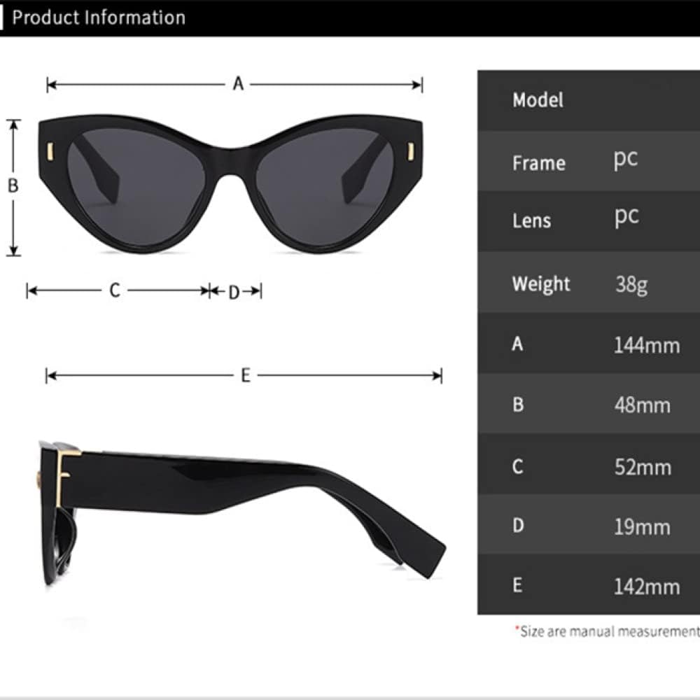Amazon | [HCHES] キャットアイスタイルグラデーションサングラス女性