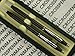 Cross Made in The USA Century Matte Satin Black Pen and 0.5MM Pencil Set