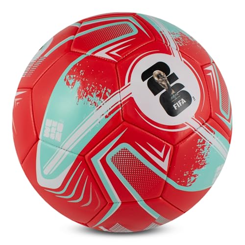 Ballon Coupe du Monde 2026 taille 5 avec pompe et gourde Hy-Pro