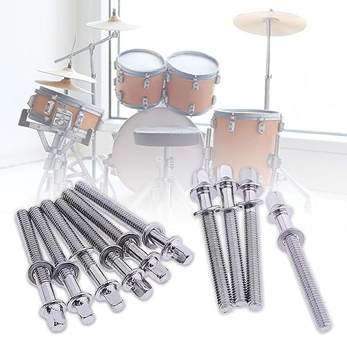 2 paquetes de 10 tornillos de tensión para batería, repuestos universales para partes de percusión y hardware de montaje (20 unidades en total) miniatura 5