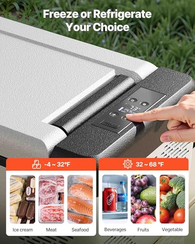 VEVOR 10QT Mini 12V Car Refrigerator