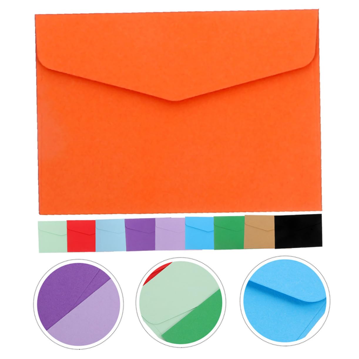 350pezzi Buste Colorate Decorative Carta Piccole Per Inviti e Regali Per Compleanni Matrimonio e Feste Di Natale