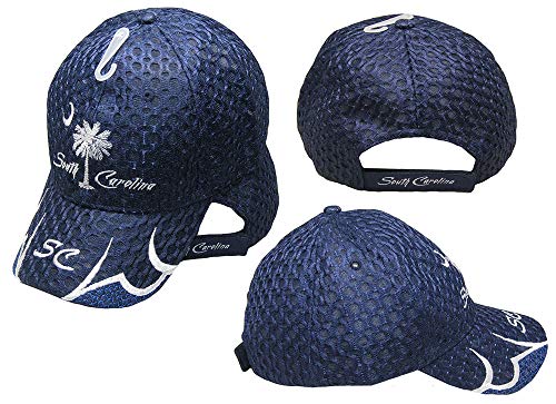 Gorra South Carolina SC State Azul Marino Blanco miniatura 1