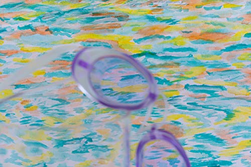 Purple Franck Swimming Goggles, Violet - Image 3