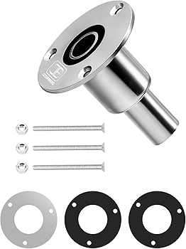 Stainless Steel Thru-Hull Exhaust Skin for Marine Heaters