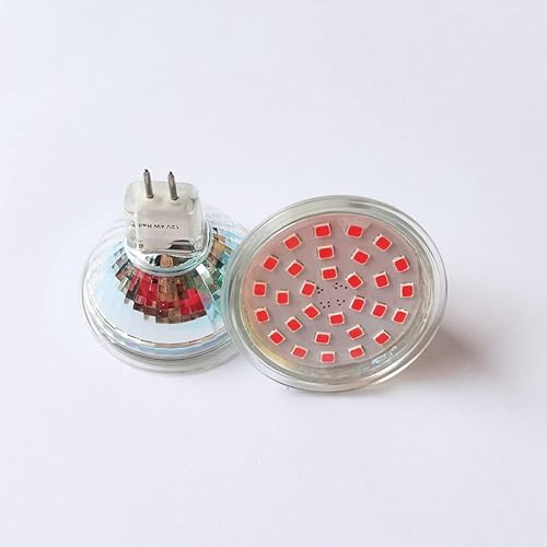 Miniatura 4 de Focos LED de bajo voltaje MR16 GU5.3 de 12 V, 4 W, bombillas halógenas de repuesto de 20 W 35 W para iluminación de pista de inundación de paisaje