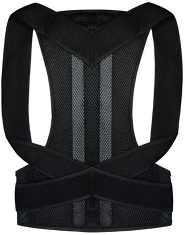 BNCXMO Corrector de postura masculino femenino Soporte de espalda ajustable Nylon hombro elástico disco trasero corsé cinturón trasero Feito NA China