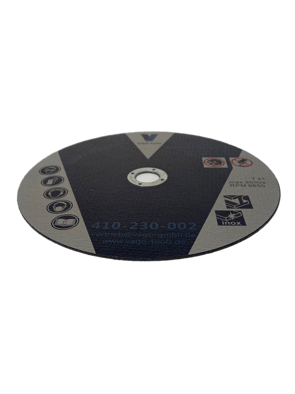 Tarcze tnące 230 mm x 2 mm stal szlachetna metal stal 100 sztuk