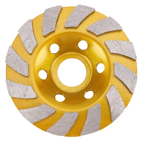 Muela de Diamante 100mm para Desbaste y Lijado de Hormigón, Disco Abrasivo