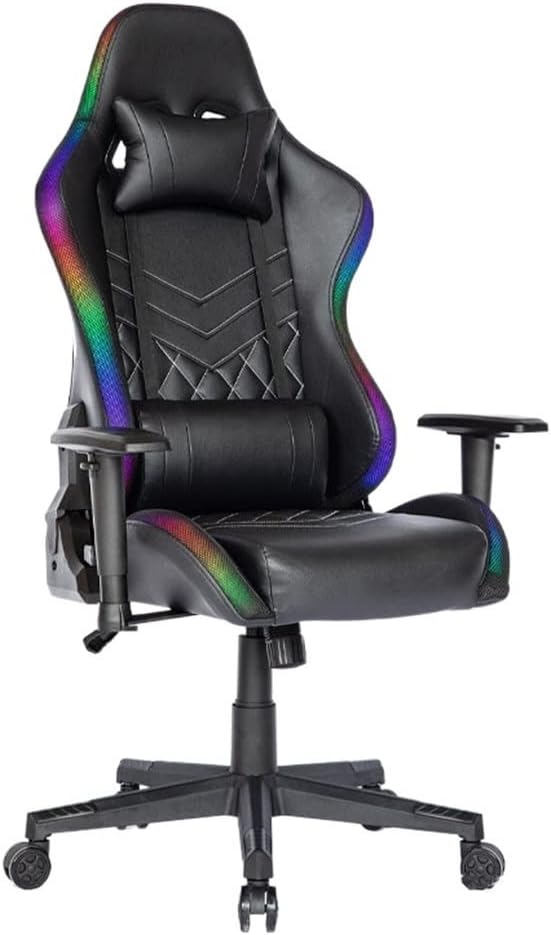 TOEWOE Gaming Chair with LED Light, Gaming Chair Office