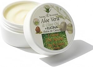 Moisturizing Face Cream, Pure Aloe Vera Cream, Snail Slime, Argan, Shea |For Face Blemishes, Dry Skin and Combination Skin | Anti-Aging | Lifting Effect | Day and Night Cream 100 ml.