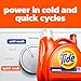 Tide Liquid Laundry Detergent, Original Scent, 125 fl oz, 100 Loads, Boosted Clean Even in Cold Water with Concentrated Washing Soap