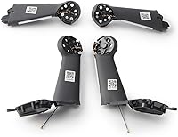 Vista 1 de Para DJI FPV Brazo Shell sin motor y cable para DJI FPV Drone Piezas de reparación Accesorios de repuesto (Color : 1 juego)