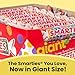 Smarties Candy Giant Rolls - Gluten and Vegan Free - Classic Sweetness From Family Owned Company Since 1949, Peanut & Dairy Free - Individually Wrapped Bulk Halloween Candy- 1 Pound (Pack of 1)