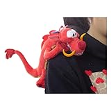 Mulan Mushu Dragon Doll Shoulder Magnetic Pal Plush Toy