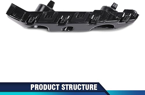 Miniatura 390 de PIT66 Soporte de parachoques delantero compatible con Hyundai Sonata 2011-2015 2 piezas soporte de parachoques delantero izquierdo y derecho