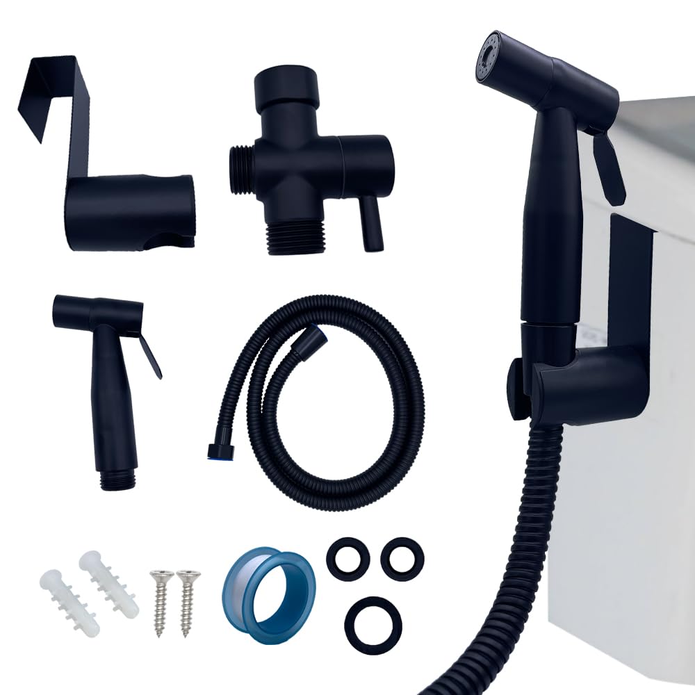 Pulvérisateur de bidet hygiénique en acier inoxydable contre irritations WC
