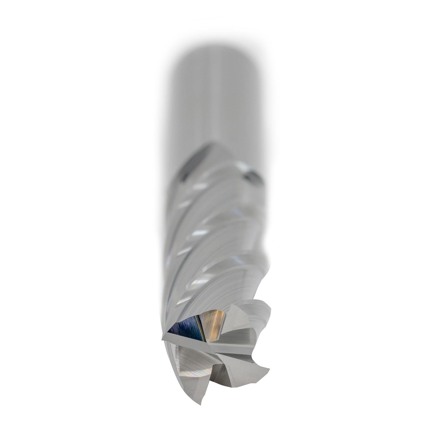 GS Tooling 101600 3.0mm Diameter x 3mm Shank 4-Flute Long Length Blue Series Carbide End Mill