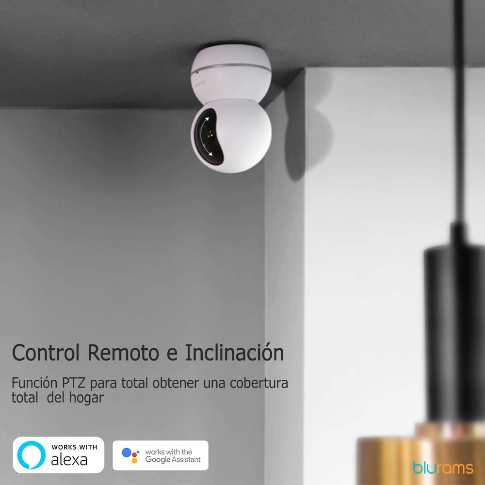 Blurams Snowman 1080p FHD kamera do monitoringu kopułkowa dwukierunkowa WiFi Det. Inteligentne powiadomienia w czasie rzeczywistym widok panoramiczny – Cruiser 360 (iOS i Android)