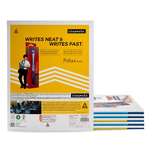 Image of Classmate Long Notebook, Single Line (Pack of 6) Practical Notebook - Physics (Pack of 6)